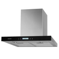 Вытяжка купольная Prima plus 60 (600х500хh400(780)) (Материал Металл/Стекло , Цвет Металлик/Черный) в Крыму от производителя 