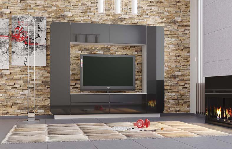 Фото Стенка Лаванда-2 от производителя Олмеко в Крыму по цене 31 570 ₽