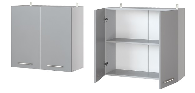 Фото Кухня Бронкс шкаф навесной А-80 от производителя Леко в Крыму по цене 5&nbsp;090 ₽