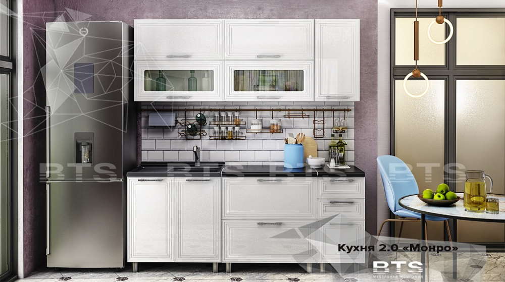 Фото Кухня Монро (2,0) от производителя БТС  в Крыму по цене 38 040 ₽