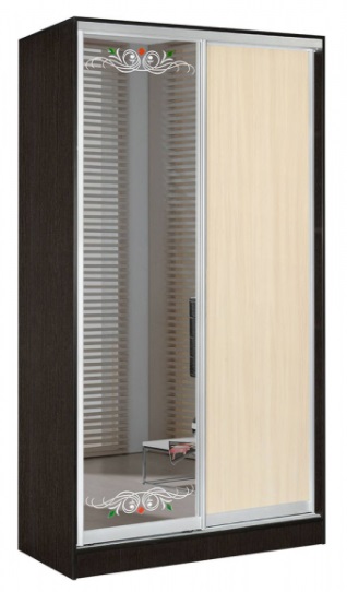 Фото Шкаф-купе Оскар 1.7 (1,2х0,6х2,4 - 2 двери) от производителя Мебель Маркет в Крыму по цене 42 940 ₽