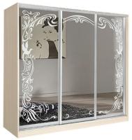Фото shkafy-kupe-s-risunkom шкаф-купе оскар 4.8 (2,22х0,6х2,3 - 3 двери) производитель Мебель Маркет