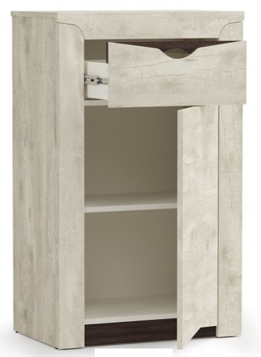 Фото Тумба Лючия 33.20 в Крыму по цене 7 250 ₽ от производителя Олмеко, код товара 2000002007159, 2000002007166 шт Фото Тумба Лючия 33.20 от производителя Олмеко в Крыму по цене 7 250 ₽