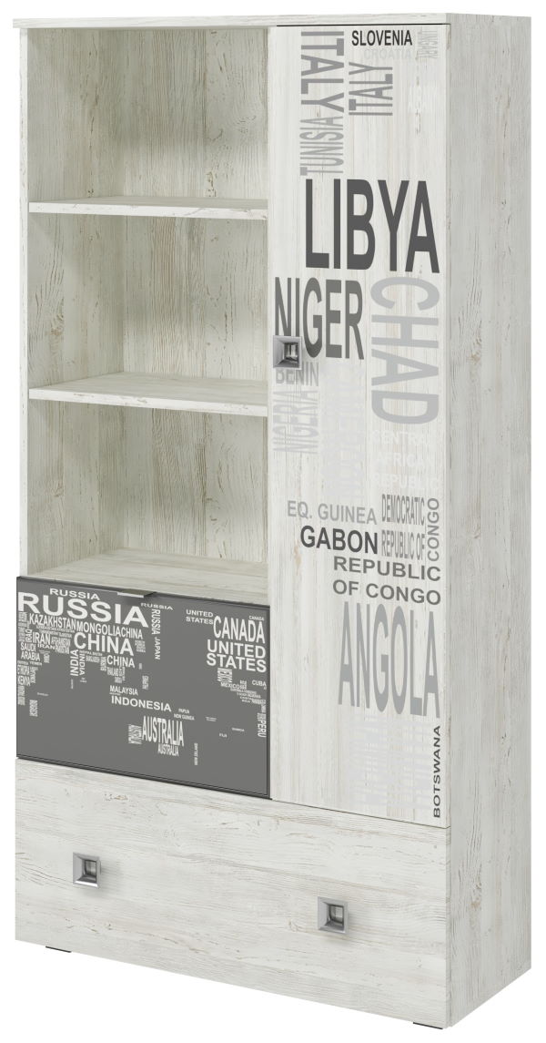 Фото Шкаф книжный Поло от производителя Регина в Крыму по цене 9 430 ₽