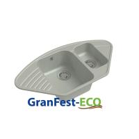Мойка Granfest eco-14 (ГР 930х500хh200) без сифона  (Цвет мойки черный) в Крыму от производителя в интернет магазине Планета Комфорта Мойка Granfest eco-14 (ГР 930х500хh200) без сифона  (Цвет мойки черный) в Крыму от производителя