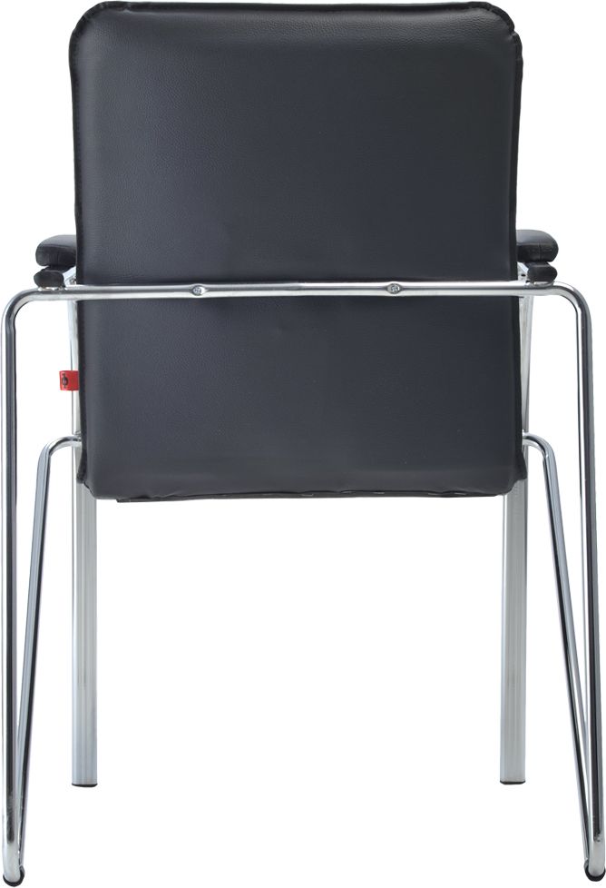 Фото Стул для посетителя Самба М (хром) от производителя Фабрикант в Крыму по цене 7 500 ₽