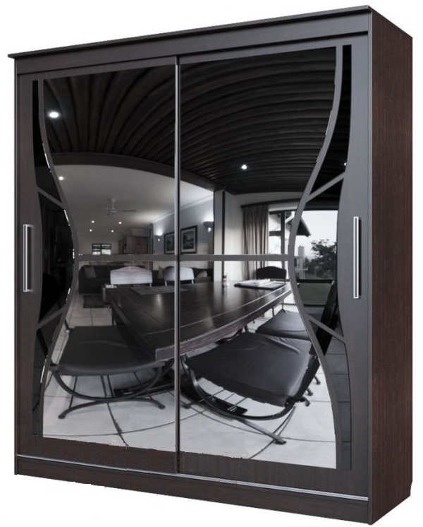 Фото Шкаф-купе №19 Симфония (1,7 - 2 двери) от производителя SV-мебель в Крыму по цене 35 170 ₽