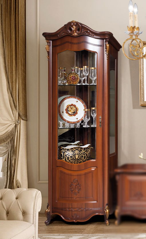 Фото Шкаф-витрина Аллегро 2 от производителя Слониммебель в Крыму по цене 39 300 ₽