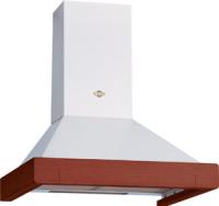 Вытяжка купольная Stevia 160 (600х500хh680(970)) (Материал Металл/Дерево , Цвет Белый/Вишня) в Крыму от производителя 