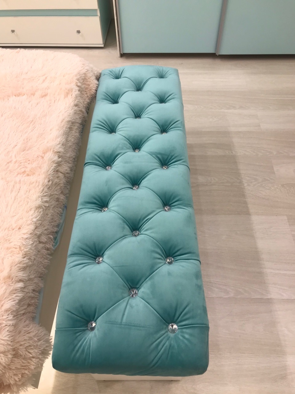 Фото Банкетка Тифани ПФ-01 от производителя Мебелони в Крыму по цене 8 540 ₽