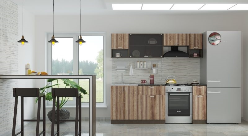 Фото Кухня Зара (2,1) от производителя Интерьер-центр в Крыму по цене 12 600 ₽