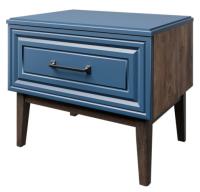Тумба прикроватная Гориция (таксус-сапфировый, сапфировый (Браво-мебель) ) в Крыму от производителя 