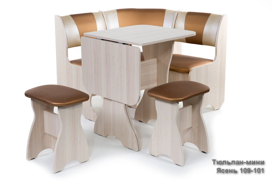 Фото Кухонный угол Тюльпан-мини от производителя  в Крыму по цене 16 180 ₽