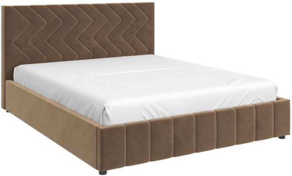 Фото Кровать односпальная Нельсон (Зигзаг) (СМ 120х200) без основания от производителя Браво-мебель в Крыму по цене 13 360 ₽