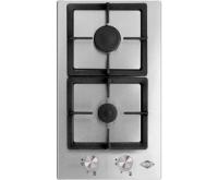 Варочная поверхность газовая 2-х комф. PG-303 (300х510) (Материал Металл , Цвет Металлик) в Крыму от производителя 