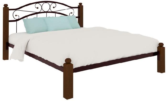 Кровать двуспальная Надежда Lux (СМ 160х200) трубка металл ( 160х200 , металл/дерево , медная шагрень , без подъемного мех. , без ящиков , без матраса (Милсон) ) Кровать двуспальная Надежда Lux (СМ 160х200) трубка металл ( 160х200 , металл/дерево , медная шагрень , без подъемного мех. , без ящиков , без матраса (Милсон) )