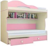 Фото detskaya-modulnaya-raduga кровать 2-этаж+тахта радуга (см 80х200) производитель Горизонт