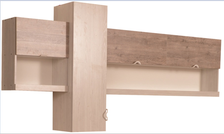 Фото Шкаф навесной Сиэтл 1 секция от производителя Регина в Крыму по цене 3 470 ₽