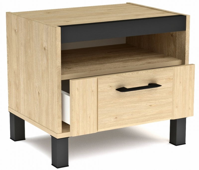 Фото Тумба прикроватная Бостон от производителя СБК в Крыму по цене 3 420 ₽