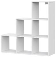 Стеллаж Токио (лесенка) (белый текстурный (No name) ) в Крыму от производителя 