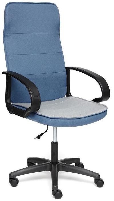 Кресло для персонала Вокер (Woker) (Материал обивки: ткань, цвет обивки: синий-черный (Tetchair) )
