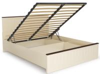 Кровать двуспальная Прованс 37.25-01 (СМ 140х200) с подъемным механизмом в интернет магазине Планета Комфорта Фото krovati-s-podemnym-mekhanizmom кровать двуспальная прованс 37.25-01 (см 140х200) с подъемным механизмом производитель Олмеко