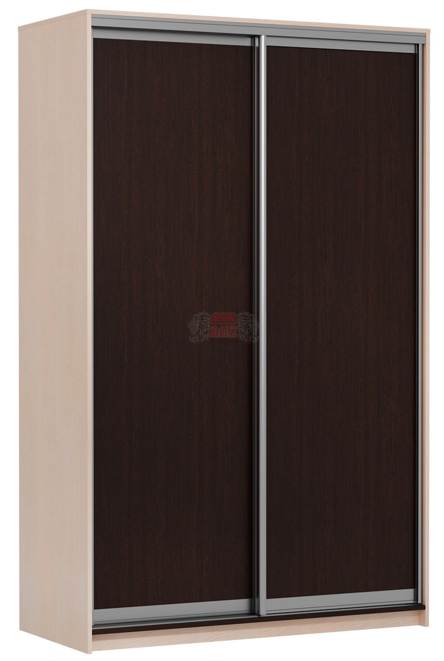 Фото Шкаф-купе Мираж 10 (1,0х0,46 - 2 двери) от производителя Фант-мебель в Крыму по цене 14 760 ₽