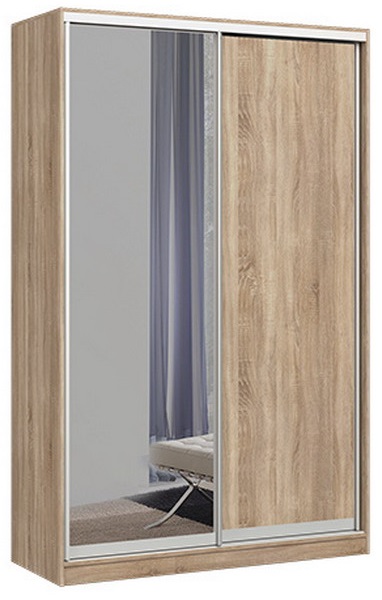 Фото Шкаф-купе Оскар 2.5 (1,5х0,6х2,2 - 2 двери) от производителя Мебель Маркет в Крыму по цене 42 160 ₽