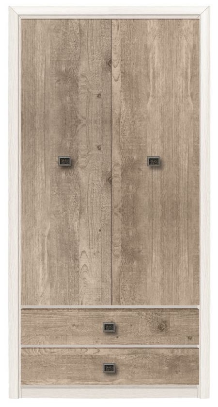 Фото Шкаф Коен REG2D2S (104) двухдверный от производителя Black Red White (БРВ) в Крыму по цене 29 890 ₽