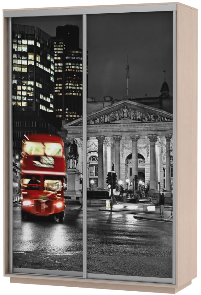 Фото Шкаф-купе Экспресс Хит Фото (2 двери) от производителя Мебельная компания Е1 в Крыму по цене 22 920 ₽