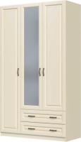 Шкаф Кантри ШР-3 (123) трехдверный (слоновая кость, слоновая кость,(Браво-мебель)) в Крыму от производителя 