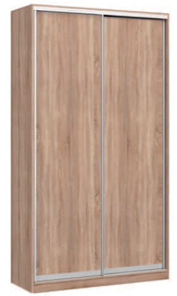 Фото Шкаф-купе Оскар 1.4 (1,2х0,6х2,4 - 2 двери) от производителя Мебель Маркет в Крыму по цене 36 360 ₽