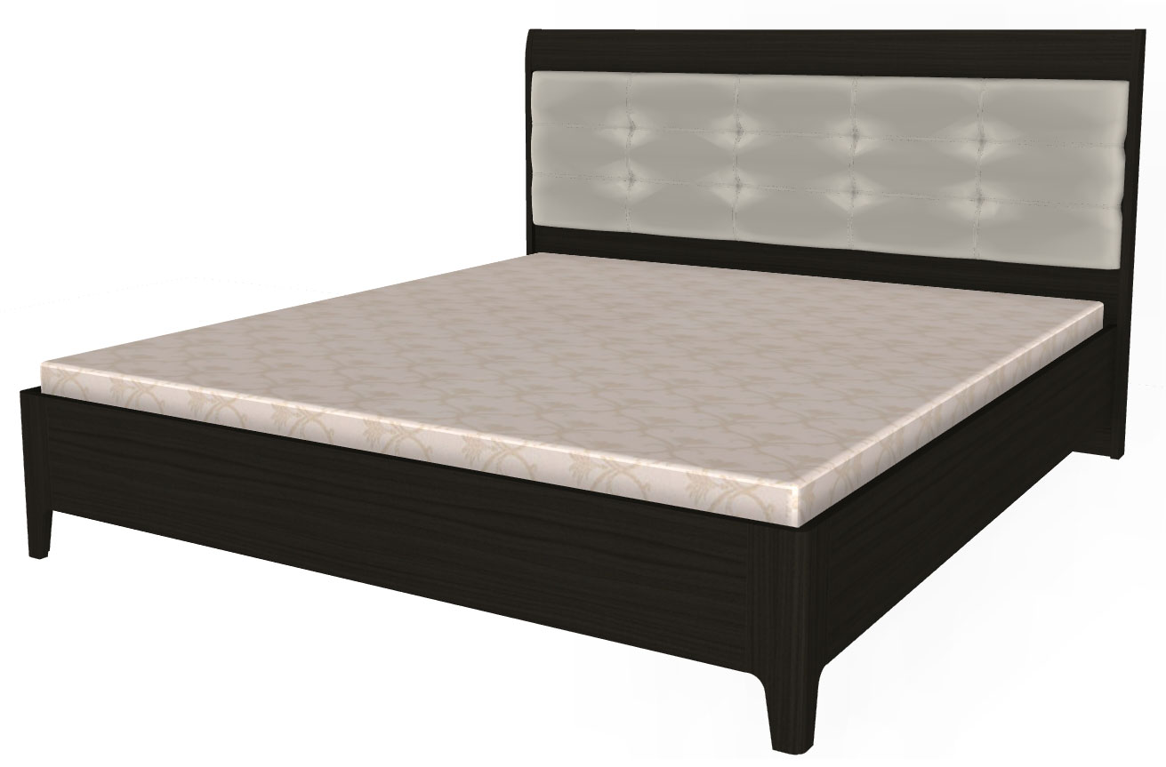 Фото Кровать двуспальная Камелия КР-2074 (СМ 180х200) с ламельным основанием от производителя Лером в Крыму по цене 36 980 ₽