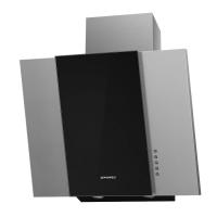 Вытяжка наклонная Irwell 50 (496х118хh717(897)) (Материал Металл/Стекло , Цвет Черный/Черный) в Крыму от производителя 