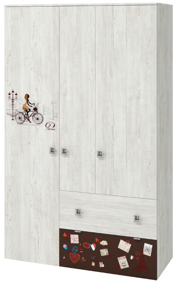 Фото Шкаф Поло (129) трехдверный от производителя Регина в Крыму по цене 19 560 ₽