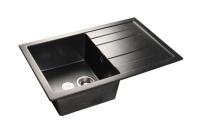 Мойка Granfest GF-Q780L (ГР 780х500хh205) (шир.ящ.min 600) (Цвет мойки черный) в Крыму от производителя в интернет магазине Планета Комфорта Мойка Granfest GF-Q780L (ГР 780х500хh205) (шир.ящ.min 600) (Цвет мойки черный) в Крыму от производителя