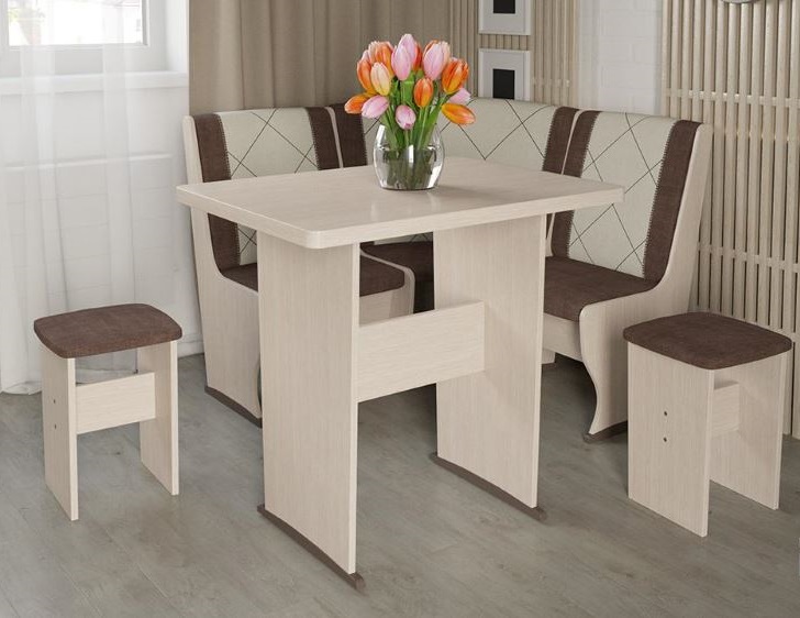 Фото Кухонный уголок-комплект Челси мини от производителя ТриЯ в Крыму по цене 18 440 ₽