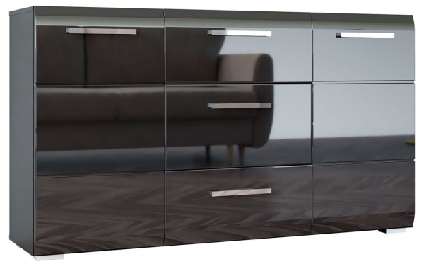 Фото Комод Домино (3 ящ + 2 дв) от производителя Браво-мебель в Крыму по цене 26 200 ₽