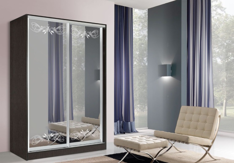 Фото Шкаф-купе Оскар 2.2 (1,5х0,6х2,2 - 2 двери) от производителя Мебель Маркет в Крыму по цене 48 740 ₽