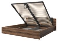 Кровать двуспальная Indira typ 52 (СМ 180х200) с подъемным механизмом ( 180х200 , ЛДСП/стекло , дуб monastery-черный , с подъемным мех. , без ящиков , без матраса (Helvetia) ) в Крыму от производителя в интернет магазине Планета Комфорта Кровать двуспальная Indira typ 52 (СМ 180х200) с подъемным механизмом ( 180х200 , ЛДСП/стекло , дуб monastery-черный , с подъемным мех. , без ящиков , без матраса (Helvetia) ) в Крыму от производителя