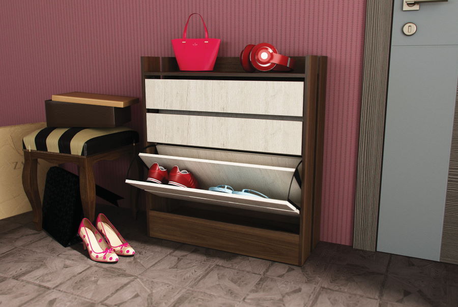 Фото Тумба для обуви обувница ТУ-7  от производителя Комфортная мебель в Крыму по цене 4 200 ₽