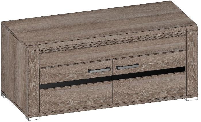 Тумба под ТВ Бруна Б-4  (ясень таормина, ясень таормина (СБК) ) Тумба под ТВ Бруна Б-4  (ясень таормина, ясень таормина (СБК) )