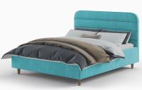 Фото krovati-s-myagkoy-spinkoy кровать двуспальная skandy (см 140х200) без основания производитель Корона