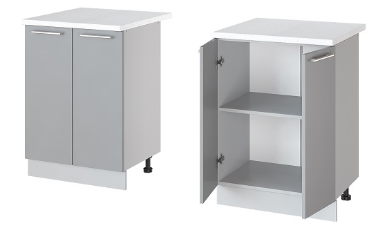 Фото Кухня Бронкс стол-рабочий Н-60 от производителя Леко в Крыму по цене 4&nbsp;420 ₽