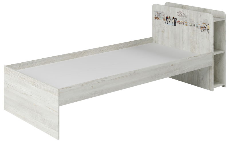 Фото Кровать односпальная Поло (СМ 90х200) с основанием от производителя Регина в Крыму по цене 8&nbsp;990 ₽