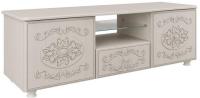 Тумба ТВ Каролина (вудлайн кремовый, сандал белый (Олмеко) ) в Крыму от производителя в интернет магазине Планета Комфорта Тумба ТВ Каролина (вудлайн кремовый, сандал белый (Олмеко) ) в Крыму от производителя