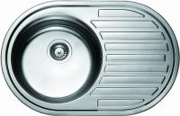 Мойка Cristall ROMA PLUS UA7108ZS (ГР 770х500хh180) (Цвет мойки матовый) в Крыму от производителя в интернет магазине Планета Комфорта Мойка Cristall ROMA PLUS UA7108ZS (ГР 770х500хh180) (Цвет мойки матовый) в Крыму от производителя