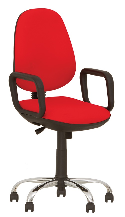 Фото Кресло для персонала Комфорт (Comfort) GTP active 1 (хром RU) от производителя Новый стиль в Крыму по цене 8 460 ₽