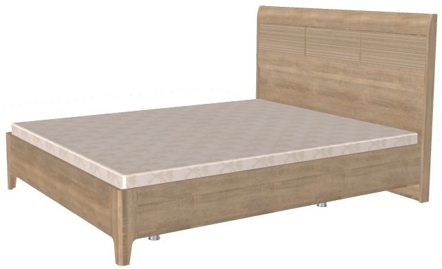 Фото Кровать двуспальная Мелисса КР-2863 (СМ 160х200) с ламельным основанием от производителя Лером в Крыму по цене 34 180 ₽