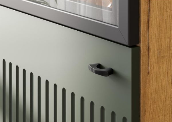 Фото Пенал со стеклом Милан от производителя SV-мебель в Крыму по цене 9 620 ₽